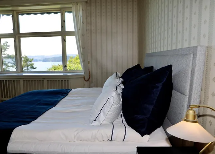 וילה Luxury Historic With Private Coastline ברגן